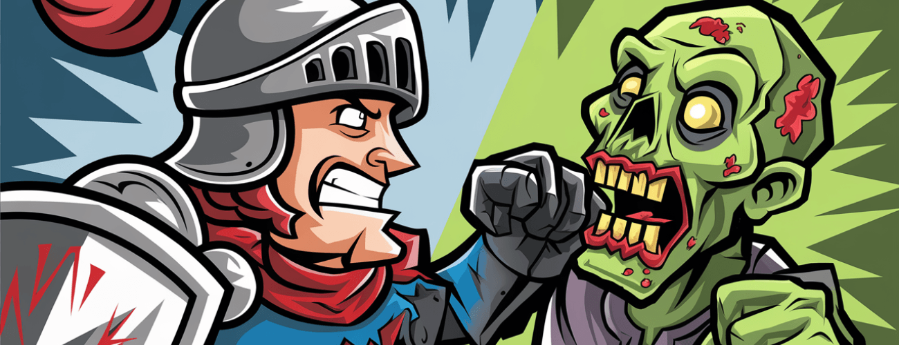 Knife vs Zombies